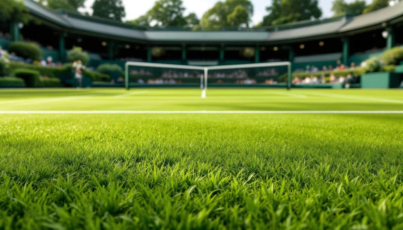 découvrez l'évolution fascinante du gazon emblématique de wimbledon, sa transformation subtile au fil des ans et son impact sur le jeu de tennis. plongez dans l'histoire et les innovations qui façonnent cette surface légendaire.